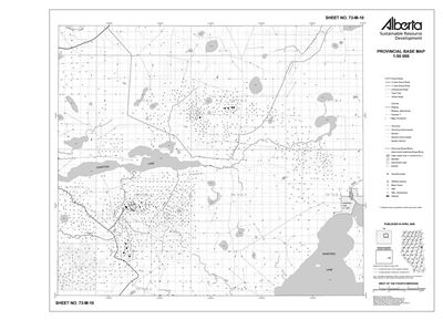 73M10R Alberta Resource Access Map