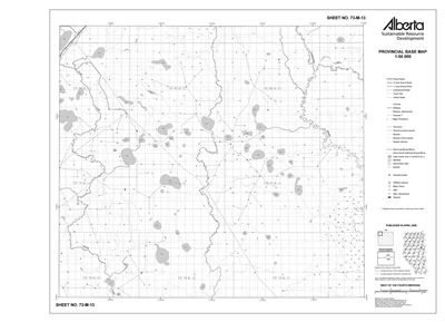 73M13R Alberta Resource Access Map