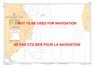 7482 - Winter Island to Cape Jermain Nautical Chart. Canadian Hydrographic Service (CHS)'s exceptional nautical charts and navigational products help ensure the safe navigation of Canada's waterways. These charts are the 'road maps' that guide mariners sa