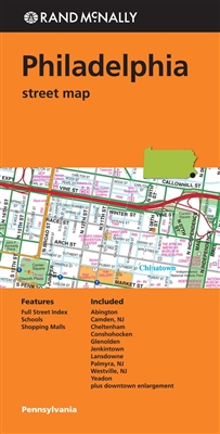 Philadelphia Pennsylvania Street Map