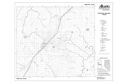 74D04R Alberta Resource Access Map