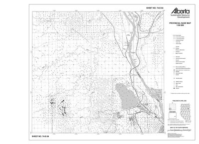 74E04R Alberta Resource Access Map