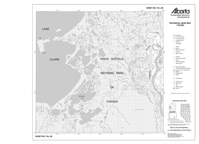 74L05R Alberta Resource Access Map