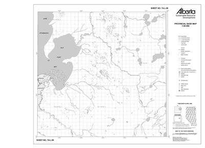 74L09R Alberta Resource Access Map