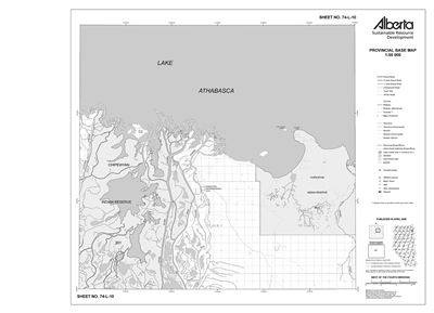 74L10R Alberta Resource Access Map
