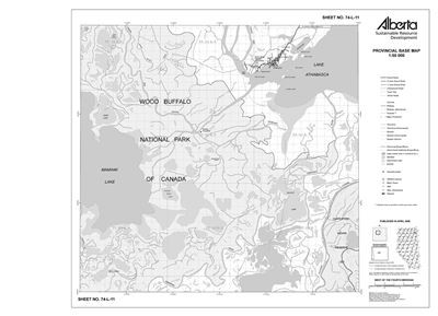 74L11R Alberta Resource Access Map