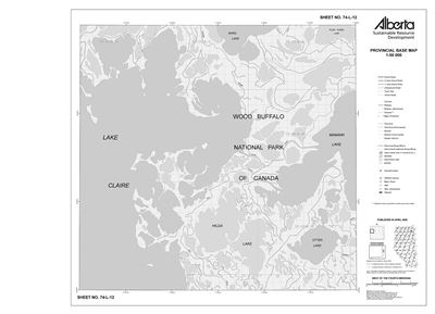 74L12R Alberta Resource Access Map