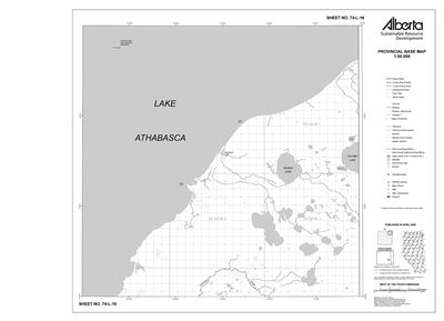 74L16R Alberta Resource Access Map