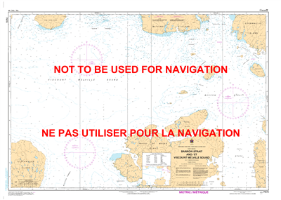 7570 - Barrow Strait and Viscount Melville Sound Nautical Chart. Canadian Hydrographic Service (CHS)'s exceptional nautical charts and navigational products help ensure the safe navigation of Canada's waterways. These charts are the 'road maps' that guide