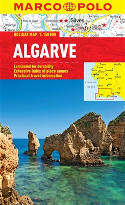 Algarve City Map. Marco Polo Holiday Maps: Ideal for short breaks, fly-drive and package holidays! The laminated, pocket format is easy to use, complete with practical tourist information. Waterproof, durable and tear-resistant; this map is also easy to f