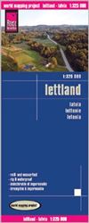Latvia  Lettland Travel & Road Map. Reise Know-How maps are double-sided multi-language, rip proof, waterproof maps with very modern cartographic style. Each map is very clear and detailed with an index of place names and often include inset maps.