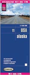 Alaska Travel & Road Map. Alaska road map at 1:2,000,000. Reise Know-How maps are double-sided multi-language, rip proof, waterproof maps with very modern cartographic style. Each map is very clear and detailed with an index of place names and often inclu