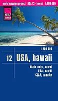 Hawaii road & travel map. Reise Know-How maps are double-sided multi-language, rip proof, waterproof maps with very modern cartographic style. Each map is very clear and detailed with an index of place names and often include inset maps.