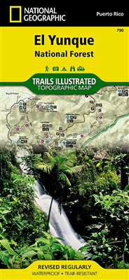 790 El Yunque National Forest National Geographic Trails Illustrated