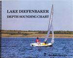 Lake Diefenbaker Depth Sounding Chart. These charts are not for navigation - they are not accurate enough for these purposes. Depths shown refer to full supply levels. Existing navigational hazards are not indicated.