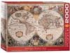 ANTIQUE WORLD MAP PUZZLE - 2000 PC