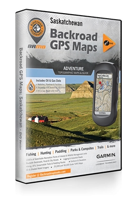 Saskatchewan Backroad GPS Maps