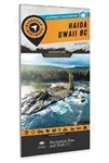 Haida Gwaii - Queen Charlotte Islands BC map. This waterproof map boasts a level of detail unprecedented in recreation maps of BC. This foldable, waterproof, tear-resistant map is designed for adventure. Covering Graham Island and surrounding islands on o