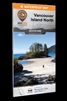 Vancouver Island North BC Adventure Trail map.  Covers the areas around Port Hardy, Port McNeill, Gold River, Campbell River, Courtenay/Comox and more, this is your ultimate guide to exploring one of the most breathtaking areas in the world. This Vancouve