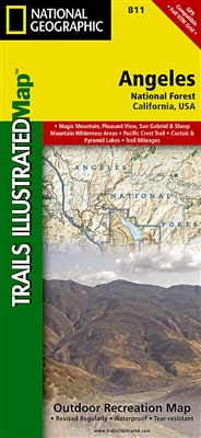 811 Angeles National Forest National Geographic Trails Illustrated