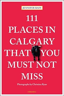 111 Planes in Calgary that you must not miss Guide Book.  This book features interesting and unusual places not found in traditional travel guides.  Includes 111 full-page color photographs.   Walks are listed at the front by number and are noted on two m