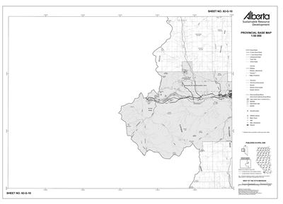 82G10R Alberta Resource Access Map