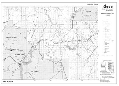 82H04R Alberta Resource Access Map