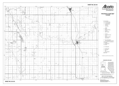 82I03R Alberta Resource Access Map