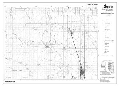 82I04R Alberta Resource Access Map