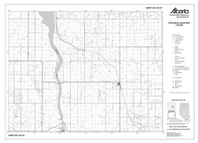 82I07R Alberta Resource Access Map