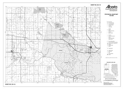 82I14R Alberta Resource Access Map