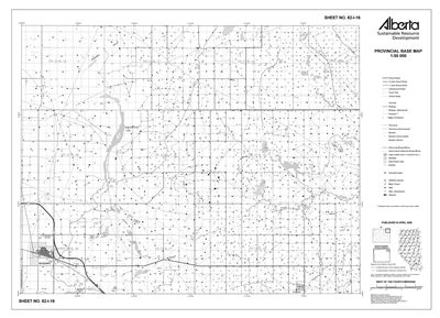 82I16R Alberta Resource Access Map