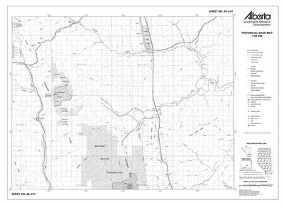 82J01R Alberta Resource Access Map