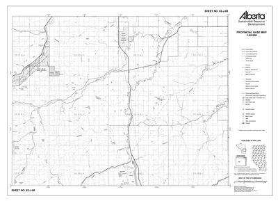 82J08R Alberta Resource Access Map
