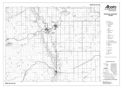 82J09R Alberta Resource Access Map