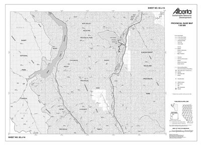 82J14R Alberta Resource Access Map