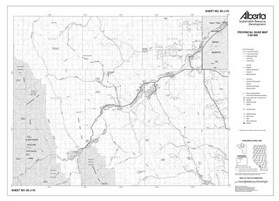 82J15R Alberta Resource Access Map