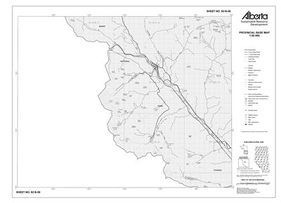 82N08R Alberta Resource Access Map