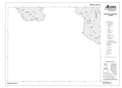 82N10R Alberta Resource Access Map