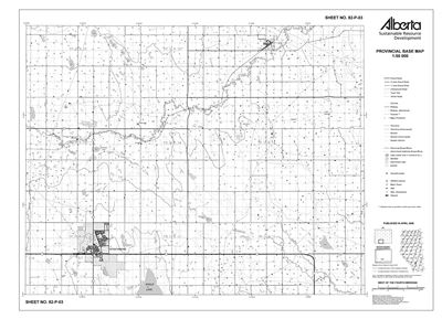 82P03R Alberta Resource Access Map