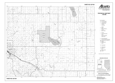 82P08R Alberta Resource Access Map