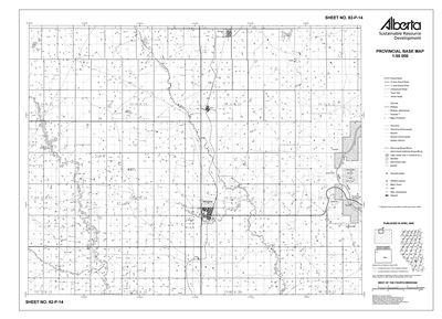82P14R Alberta Resource Access Map