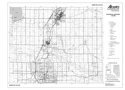 83A05R Alberta Resource Access Map