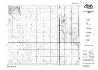 83A13R Alberta Resource Access Map