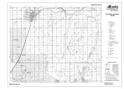 83A14R Alberta Resource Access Map