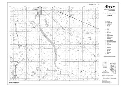 83A15R Alberta Resource Access Map