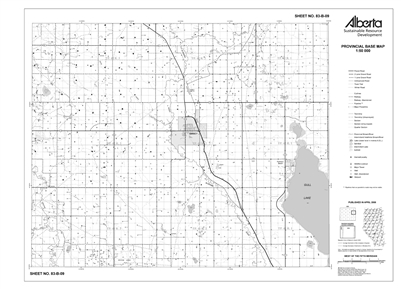 83B09R Alberta Resource Access Map