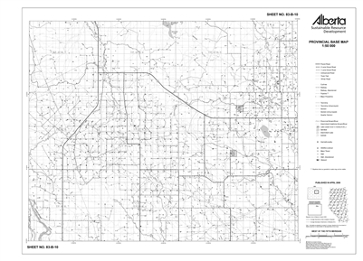 83B10R Alberta Resource Access Map