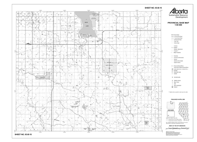 83B15R Alberta Resource Access Map