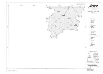 83D08R Alberta Resource Access Map